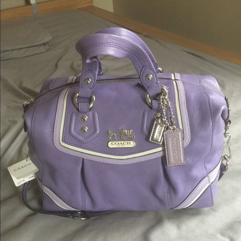 NWT Coach 14624 Madison Spectator Audrey Handbag - Picture 2 of 8